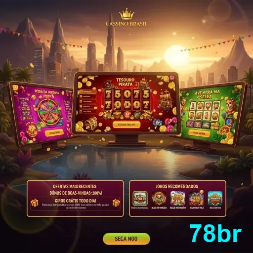 Ilustração de Aproveite o aplicativo cassino 78br com acesso rápido e seguro