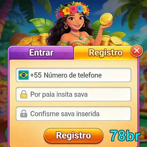 Ilustração de Ofereça segurança ao se registrar no 78br